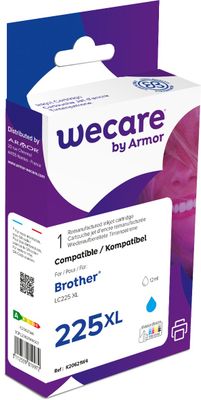 WECARE ARMOR ink kompatibilný s BROTHER LC-223Y, žltá/yellow