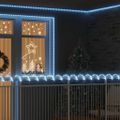 vidaXL Lano so svetlom s 1200 LED-i Studená biela 50 m PVC