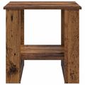vidaXL Konferenčný stolík Staré drevo 51 x 50 x 50 cm Kompozitné drevo
