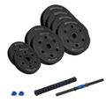 Nastaviteľná nakladacia činka REBEL ACTIVE RBA-2302-1 1x20kg Nastavitelná nakládací činka REBEL ACTIVE RBA-2302-1 1x20kg