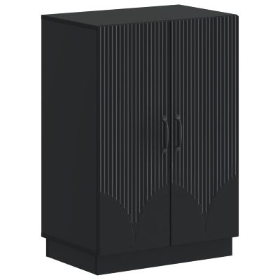 vidaXL Skriňa na topánky HOORN 59,5 x 39,5 x 87 cm Kompozitné drevo