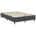 vidaXL Rám na boxspring posteľ, sivý, látka 180x200 cm