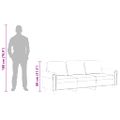 vidaXL 3-miestna pohovka vínovo-červená 180 cm zamat