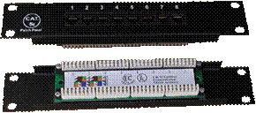 DATACOM Patch panel 10'' UTP cat5e 8portov 1U