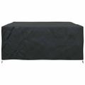 vidaXL Obal na nábytok Jednofarebný Čierna 300 x 250 x 70 cm 600D