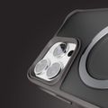 Puzdro Etteri Matt Mag Ring pre iPhone 16 Pro 6,3" sivé