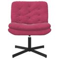 vidaXL Otočné relaxačné kreslo Víno červené 63 x 75 x 76 cm Zamat