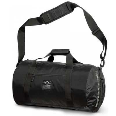 K16102-2.0-01-Black-PER PIECE Pentagon Kanon 2.0 Packable Duffle bag