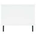 vidaXL Konferenčný stolík biely 90x50x40 cm kompozitné drevo