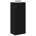 vidaXL TV nástenná skriňa 40,5 x 30 x 102 cm Čierny dub