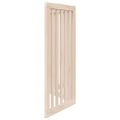 vidaXL Skladacia brána pre psa, 3 panely, 150 cm, topoľové drevo