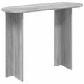 vidaXL Konzolový stôl Sivá sonoma 100 x 39,5 x 75 cm Kompozitné drevo