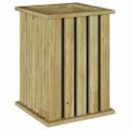 vidaXL Záhradné bedne Hnedá 33 x 33 x 45 cm