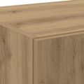 vidaXL Highboard Remeselný dub 70 x 42,5 x 185 cm