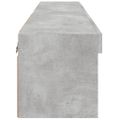 vidaXL TV skrinky s LED svetlami 2 ks betónové sivé 60x30x30 cm