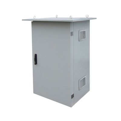 Rozvádzač termoizolovaný LC-07 24U 700x600 RAL7035 ventilácia v oboch bočniciach LC-07-24U-76-25002-02-G