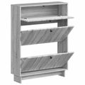 vidaXL Skriňa na topánky EDE 78 x 24 x 103 cm Kompozitné drevo
