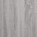 vidaXL Lavička na topánky sivá sonoma 102x32x50 cm kompozitné drevo