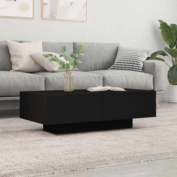 vidaXL Konferenčný stolík čierny 100x49,5x31 cm kompozitné drevo