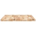 vidaXL Stolová doska neošetrená 100x80x4 cm masívna akácia