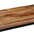 vidaXL Konzolový stolík, masívne recyklované teakové drevo 90x30x76 cm