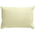 vidaXL Poťah na podložku 6 ks HOUTEN Krémová 30 x 50 cm Polyester