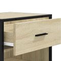 vidaXL Regál na topánky dub sonoma 48x38x97,5 cm spracované drevo