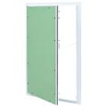 vidaXL Access Panel Zelená a strieborná 55 x 75 cm