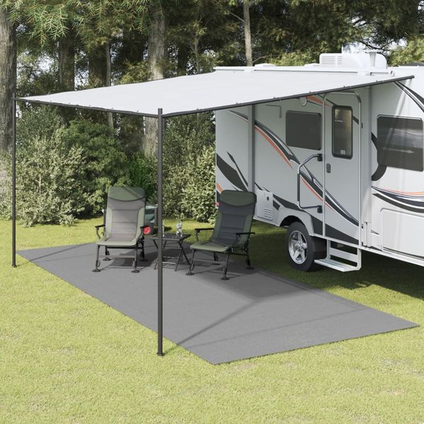 vidaXL Koberec do stanu antracit 6x2,5 m