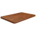 vidaXL Kúpeľňová doska tmavohnedá 60x40x2,5 cm ošetrený masív