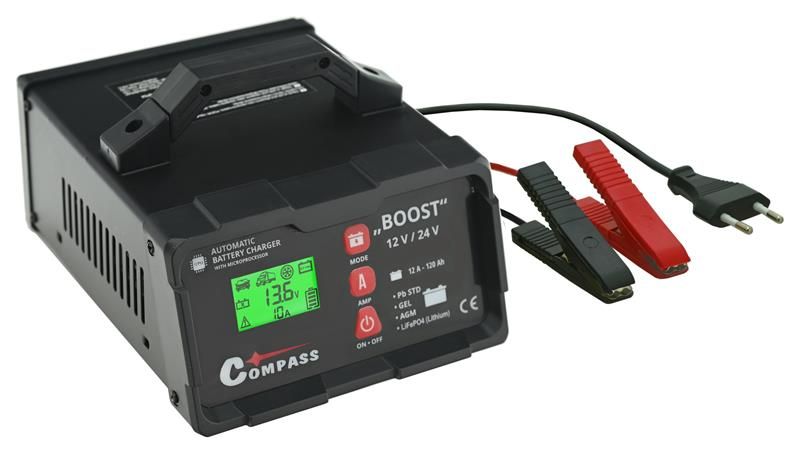 COMPASS BOOST 07139 12/24 V 10 A PB/GEL/AGM/LiFePO4