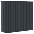 vidaXL Klietka pre vtáky antracit 115x78x200 cm pozinkovaná oceľ