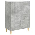 vidaXL Servírovacia skriňa Betónovo sivá 66 x 34,5 x 90 cm