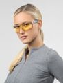 GUNNAR kancelářske/herní brýle CYBERPUNK DEX * STEEL *jantárová skla BLF 65 * GUNNAR focus Brýle, Amber Max cocky, hliníkovo-magnesiová slitina, anti-reflexní povlak, ochrana proti modrému svetlu, 100% UV blokace, oficiá