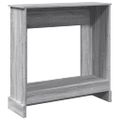 vidaXL Obloženie krbu sivá sonoma 90x30x90 cm kompozitné drevo
