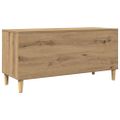 vidaXL Skrinka na platne dub artisan 100x38x48 cm kompozitné drevo