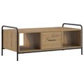 vidaXL Konferenčný stolík Dub artisan 99,5 x 49 x 41 cm