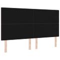 vidaXL Výškovo nastaviteľný čelový panel Tmavohnedá 180 cm látka
