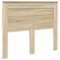 vidaXL Rám postele Sonoma dub 120 x 190 cm Inžinierske drevo