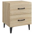 vidaXL Nočný stolík dub sonoma 40x35x47,5 cm