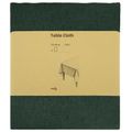vidaXL Uterák na stôl 5 ks Obdĺžnikový Tmavozelená 110 x 160 cm