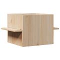 VidaXL Domček pre mačky 51x35x30 cm masívna borovica