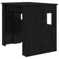vidaXL Jedálenský stôl 180 x 85 x 75 cm Kompozitné drevo Čierny dub