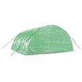 vidaXL Fóliovník s oceľovým rámom zelený 36 m² 6x6x2,85 m