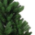 vidaXL Umelý vianočný stromček jedľa Nordmann LED a gule zelený 150 cm