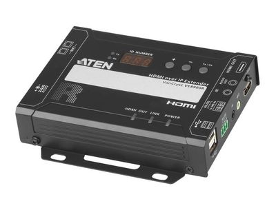 ATEN HDMI Ext. over IP do 100m, 4K @ 60Hz, remote