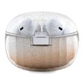 Bezdrôtové slúchadlá Guess GUTWSHDGKEED TWS GLITTER GRADIENT zlaté