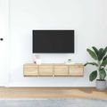 vidaXL TV skrinky 2 ks dub sonoma 60x31x25,5 cm kompozitné drevo