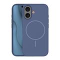 Silikónové tenké puzdro Mag pre iPhone 16 6,1" tmavomodrá
