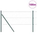 vidaXL Hexagonálny plotový základ 100 x 0,6 m PVC potiahnutá oceľ